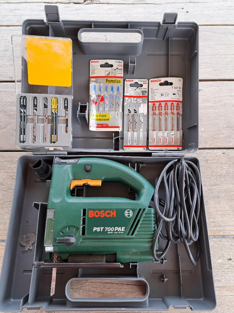 Decoupeerzaag Bosch, Doe-het-zelf en Bouw, Gereedschap | Zaagmachines, Ophalen, Gebruikt, Decoupeerzaag, Bosch groen