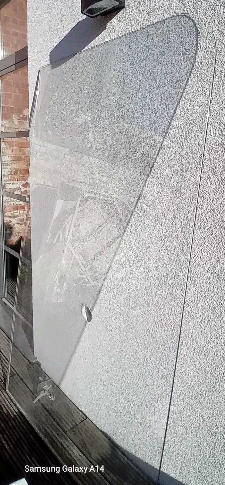 Glazen douchescherm - AF TE HALEN, Doe-het-zelf en Bouw, Sanitair, Ophalen, Glas