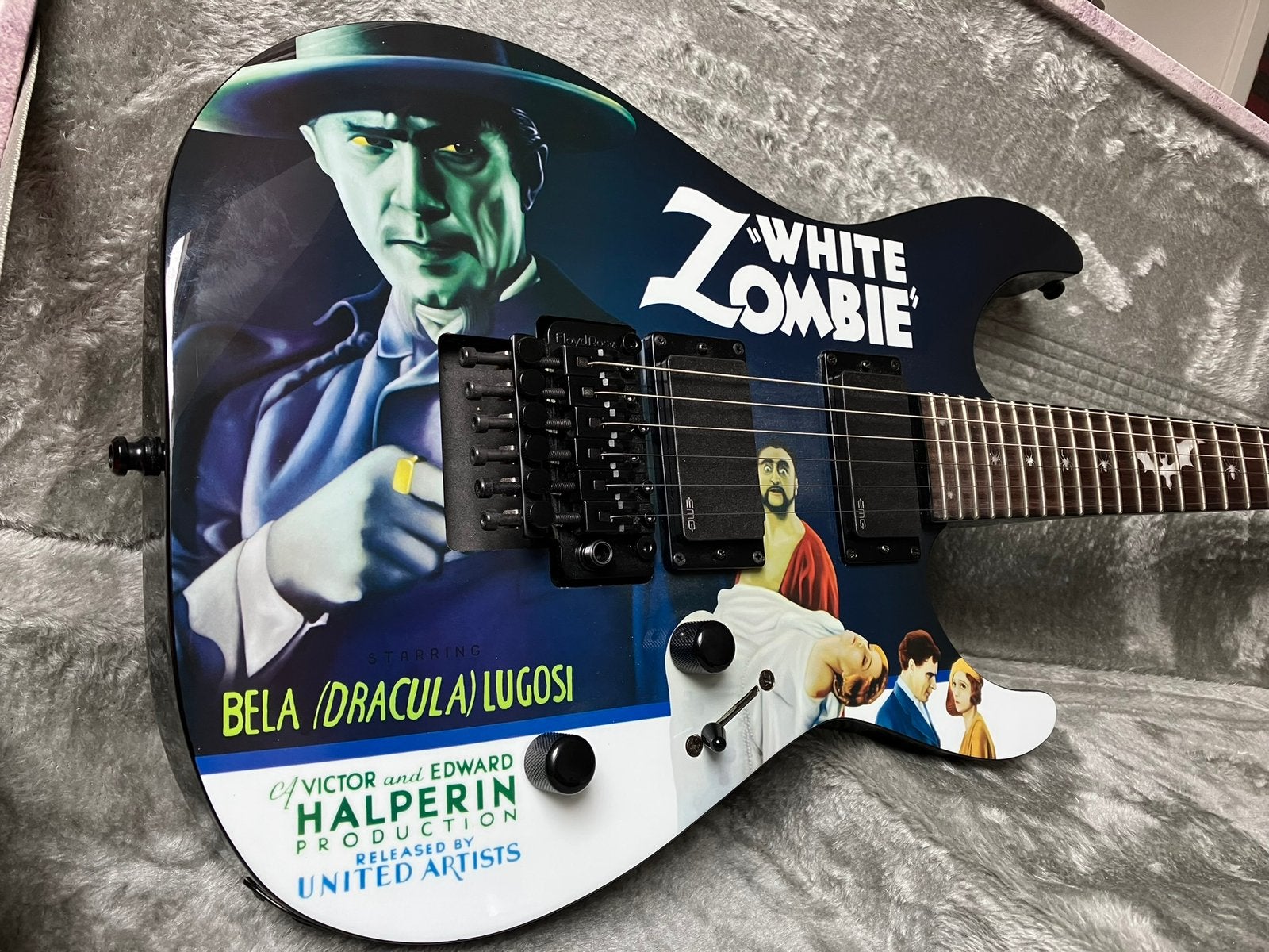 LTD Kirk Hammett White Zombie, Enlèvement ou Envoi, Comme neuf