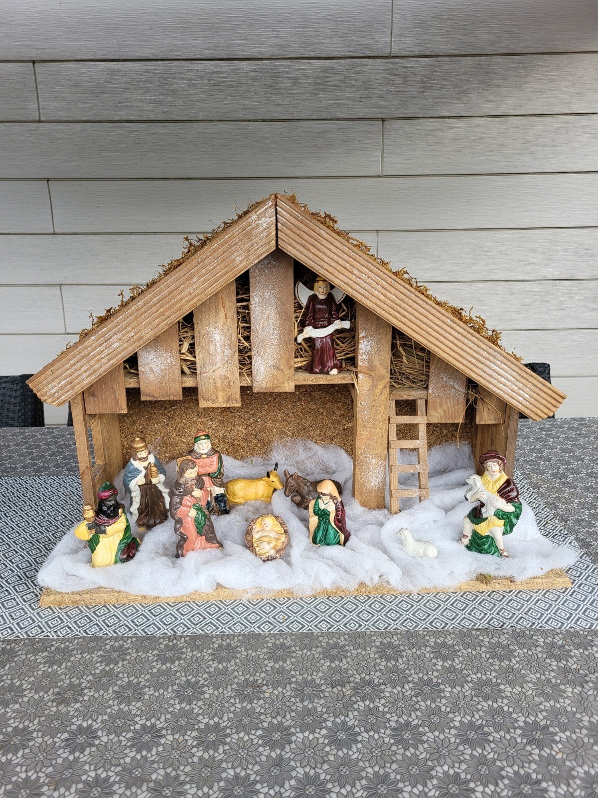 Een heel mooi kerststal, Huis en Inrichting, Ophalen, Nieuw, 50 tot 100 cm, Minder dan 100 cm