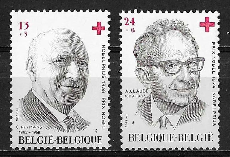 Belgique OPC 2241-42 La Croix-Rouge de Belgique **, Neuf, Enlèvement ou Envoi, Non oblitéré, Croix-Rouge