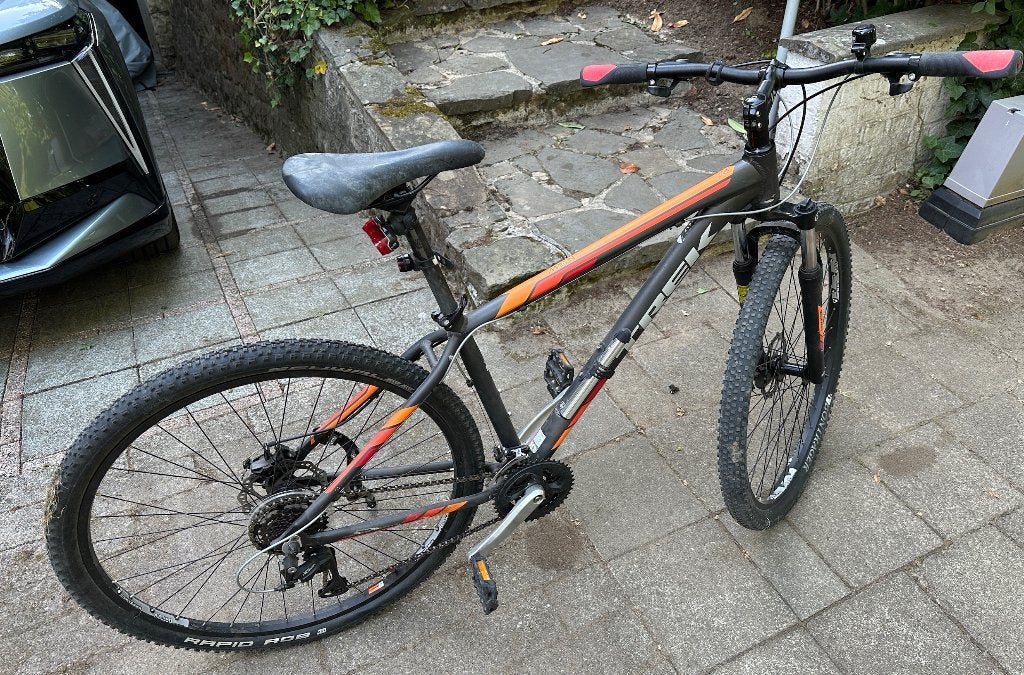 Trek-fiets, Fietsen en Brommers, Gebruikt, 26 inch, 10 tot 15 versnellingen, 57 tot 61 cm
