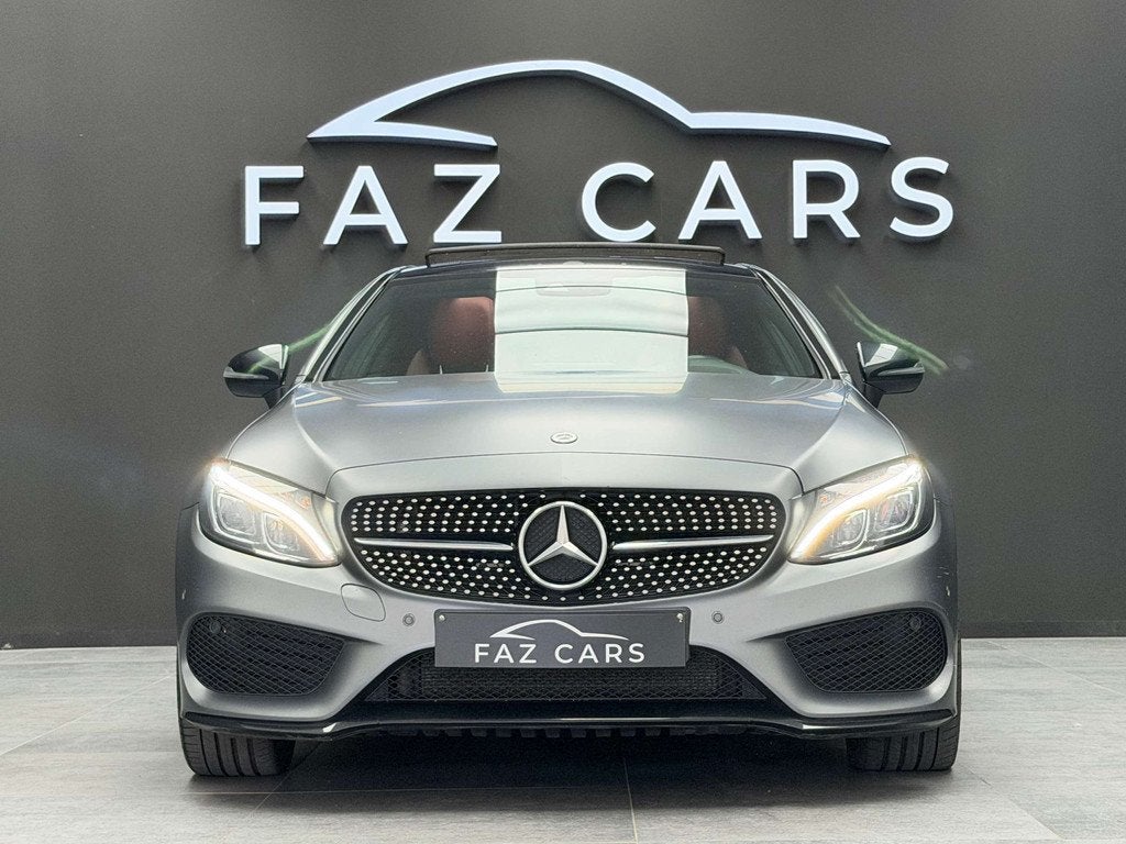 Mercedes-Benz C-Klasse C250 d Coupe * PACK AMG + CAMERA + TO, Autos, Cuir, Argent ou Gris, Achat, Euro 6
