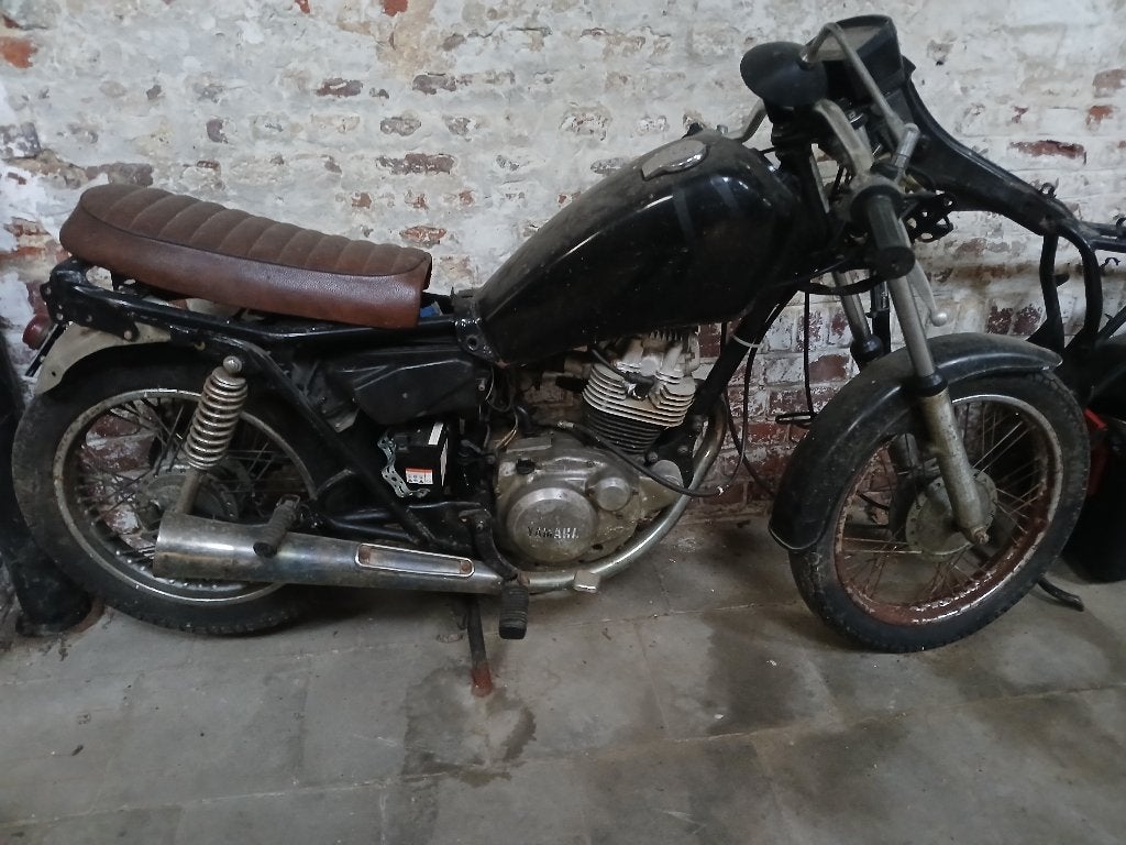 Yamaha SR 125cc, Enlèvement, Utilisé