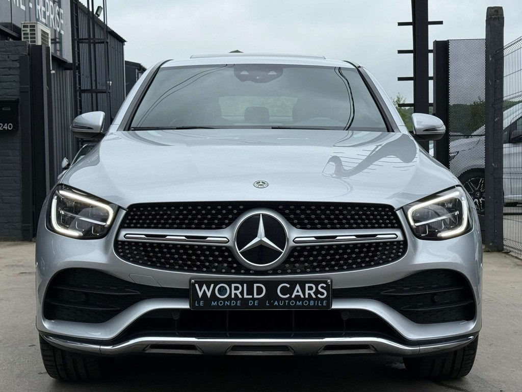 Mercedes-Benz GLC 200 d Coupé PACK AMG - TOIT OUVRANT - NAV, Autos, Cuir, Argent ou Gris, Euro 6, Entreprise