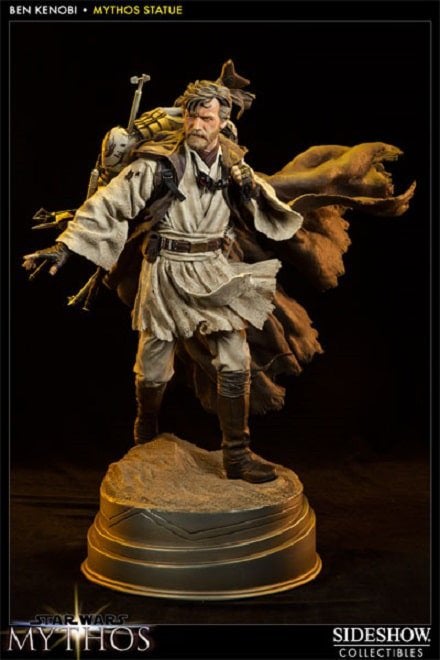Sideshow Obi Wan Kenobi Mythos Statue Star Wars Premium, Enlèvement, Comme neuf, Statue ou Buste