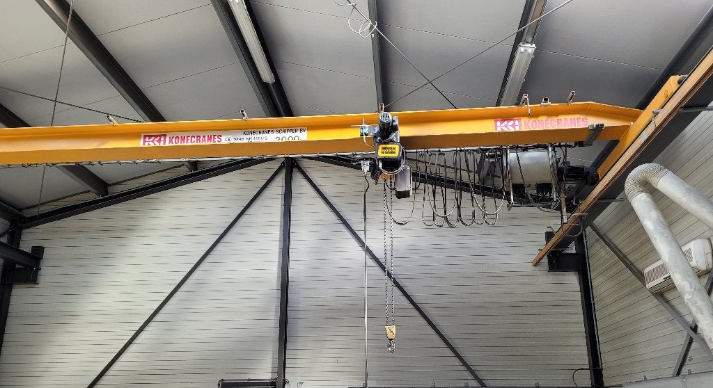 Konecranes rolbrug 8.750 mm / 2 ton / 2000 / izgst., Doe-het-zelf en Bouw, Ophalen, Gebruikt, Elektrisch