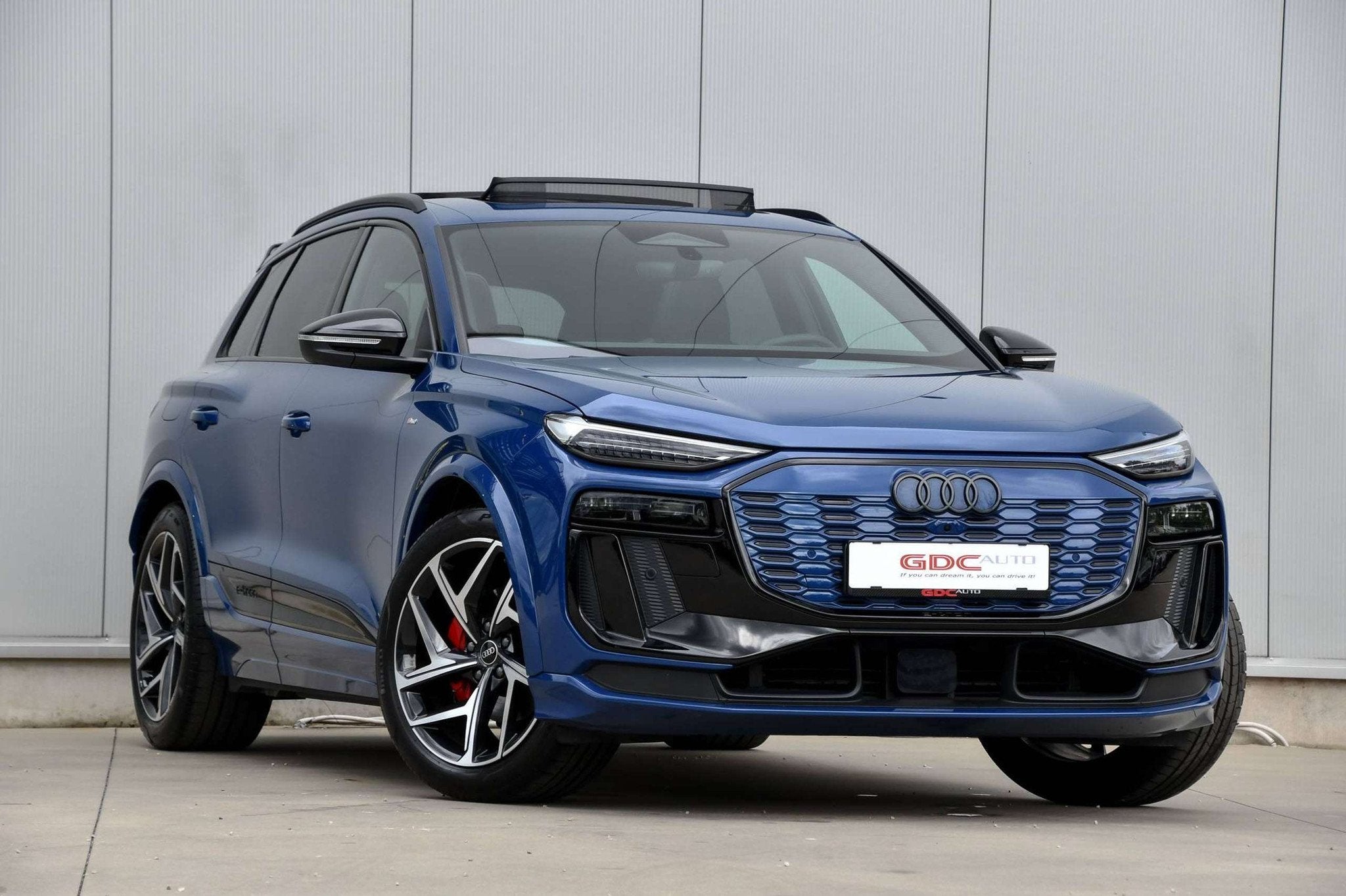 Audi Q6 e-tron Q6 e-Tron Performance S line l Carbon spoiler, Auto's, Audi, Automaat, Achterwielaandrijving, Gebruikt, Zwart