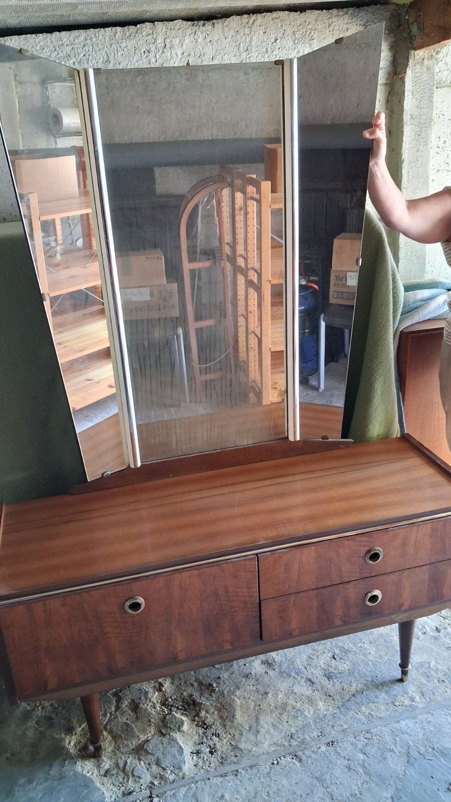 table de maquillage, coiffeuse, commode avec miroir et lumiè, Enlèvement