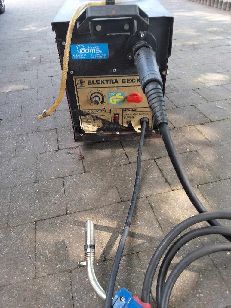 Poste de soudage Elektra beckam 120A, Bricolage & Construction, Outillage | Soudeuses, Enlèvement, Utilisé, Moins de 150 ampères