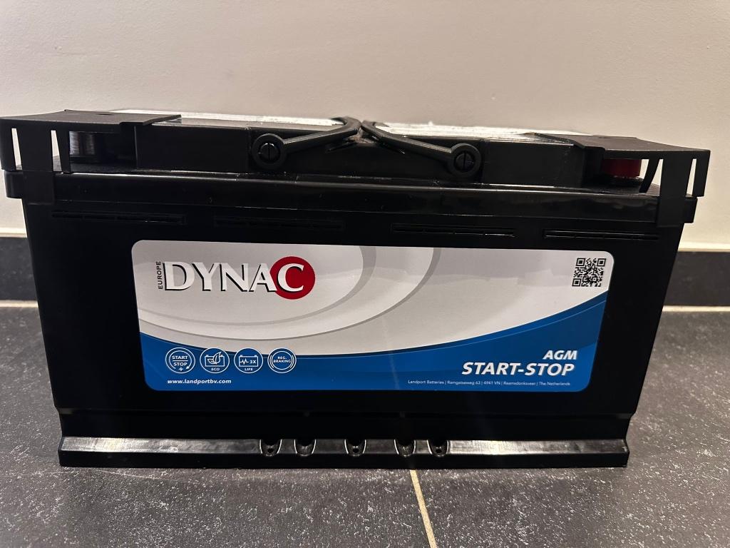 DYNAC AGM Start-Stop Accu 12V / 95Ah / 850A CCA, Ophalen, Nieuw, Universele onderdelen