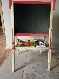 krijt en magnetisch bord, Ophalen, Zo goed als nieuw, Krijtbord