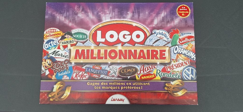 Logo Millionnaire, Enlèvement ou Envoi, Comme neuf, LANSAY