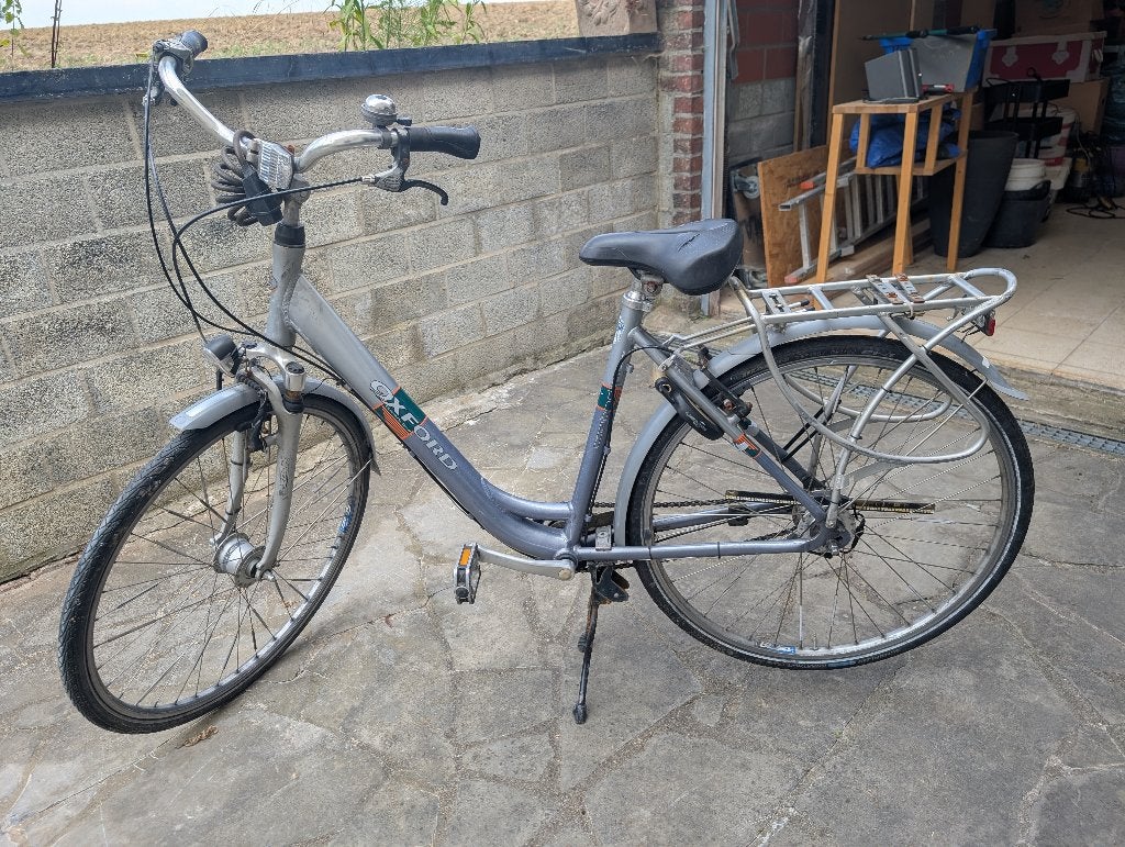 Damesfiets Oxford, Gebruikt, Versnellingen, Minder dan 47 cm, Schijfrem