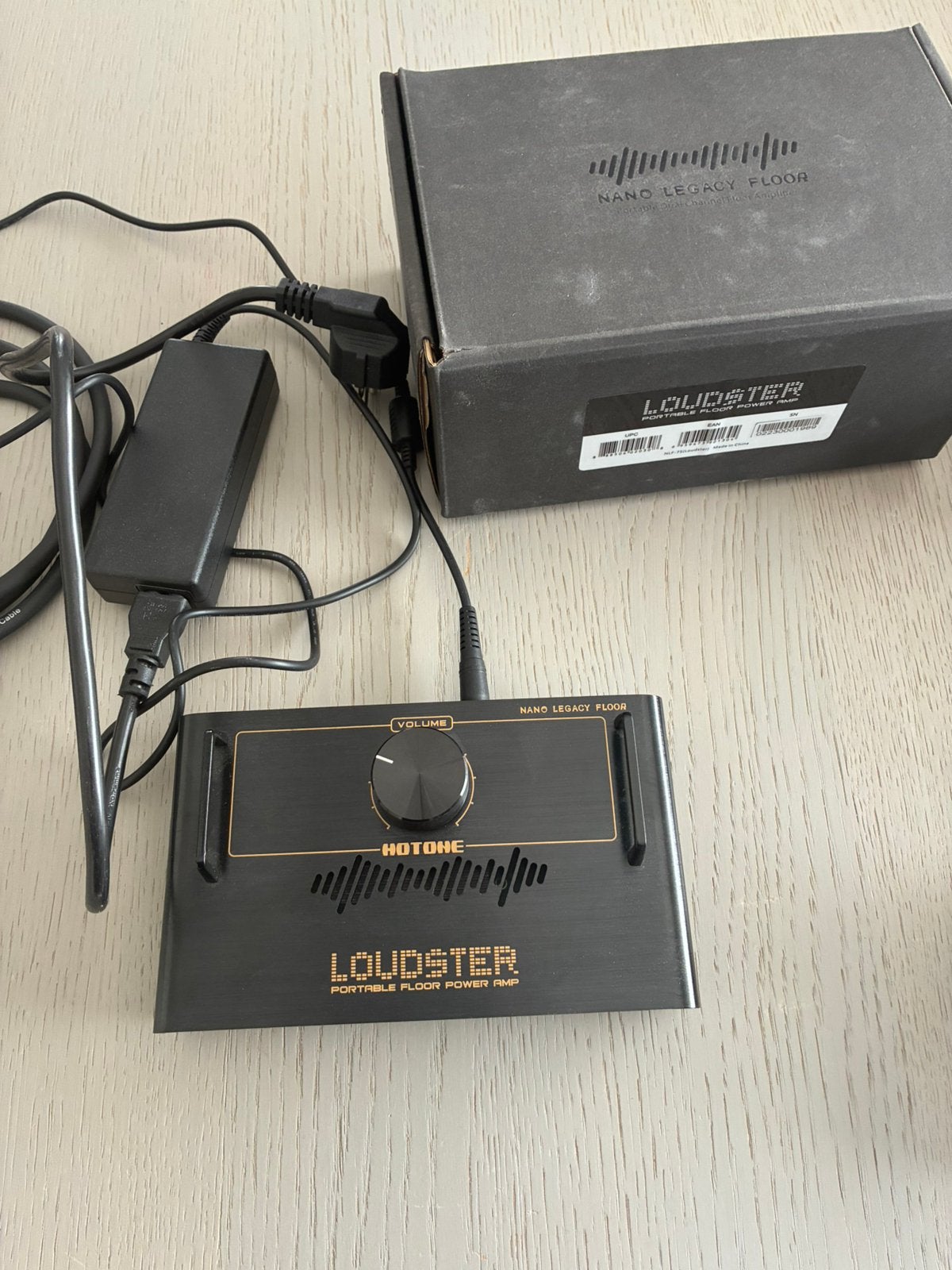 Hotone nano legacy floor , loudster , gitaar versterker, Musique & Instruments, Effets, Comme neuf, Enlèvement ou Envoi