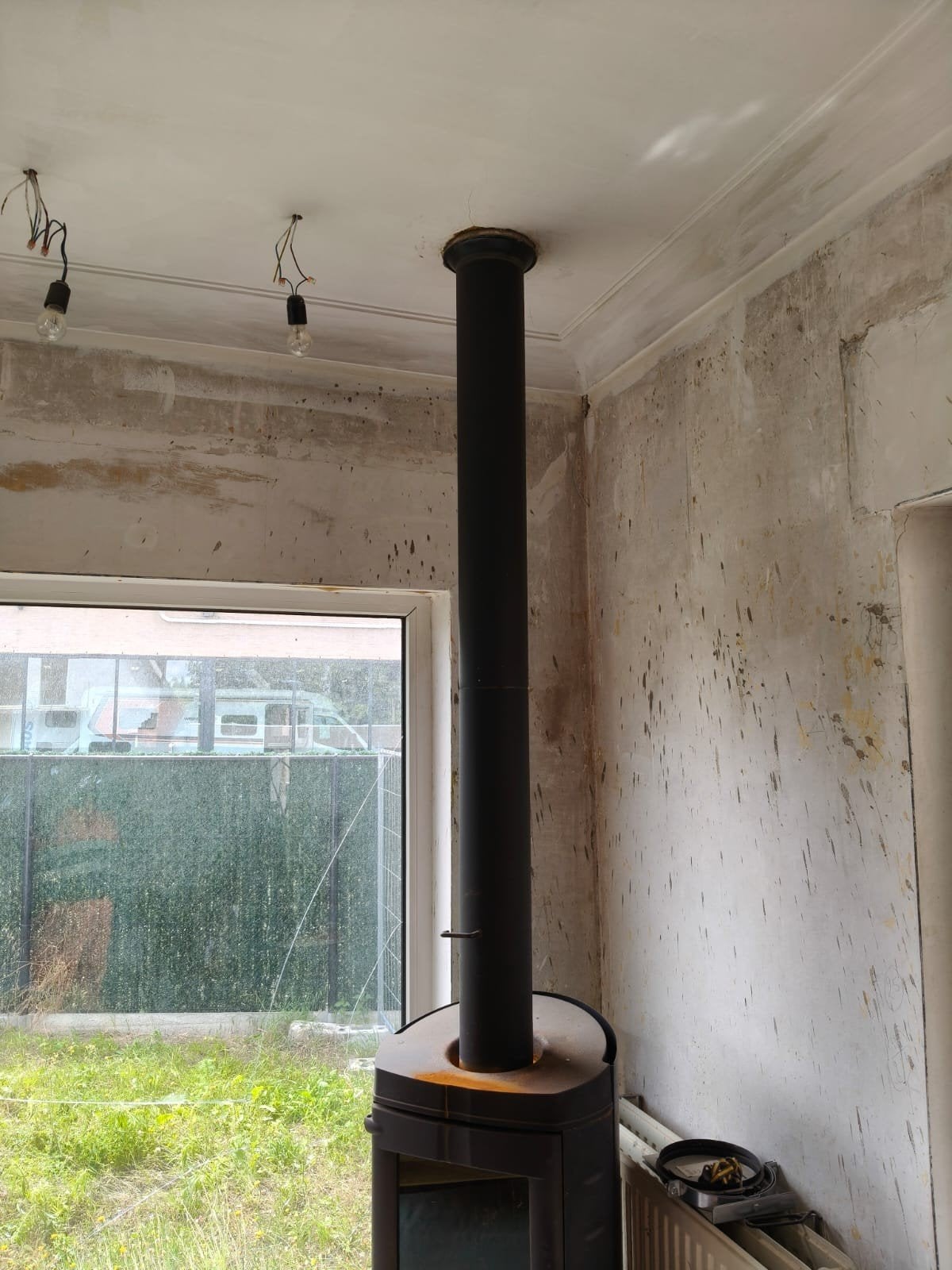 Supra houtkachel 9kw, Ophalen, Houtkachel, Zo goed als nieuw, Vrijstaand