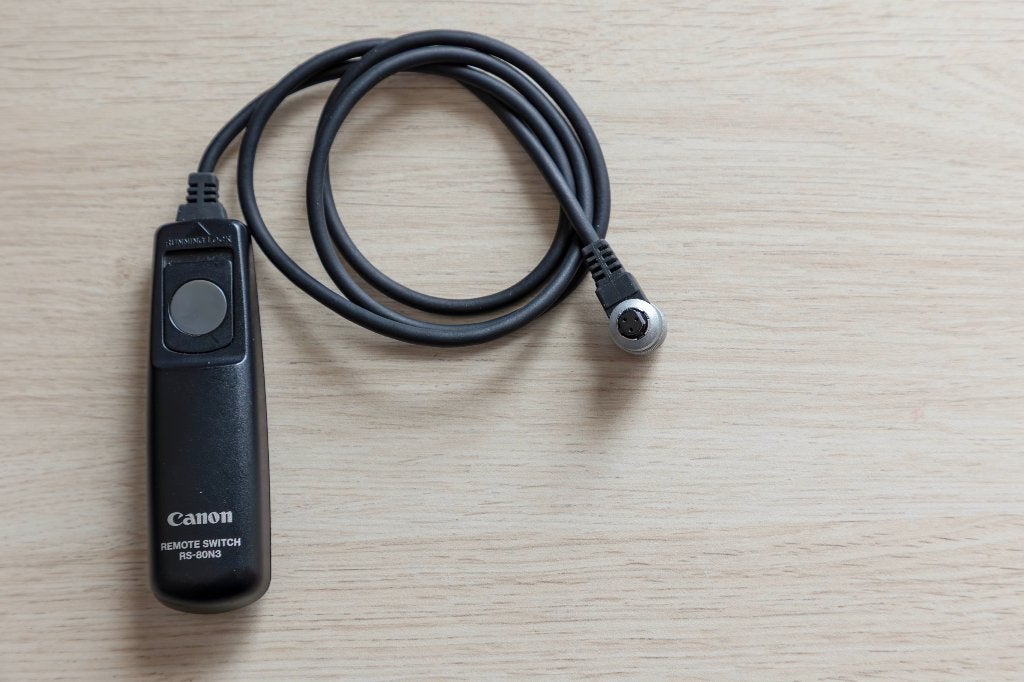 Canon afstandsbediening RS-80N3, Audio, Tv en Foto, Afstandsbedieningen, Ophalen, Zo goed als nieuw, Origineel