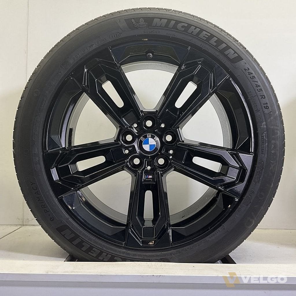 BMW IX1 X1 U11 IX2 X2 U10 SET VELGEN + ZOMERBANDEN 19 INCH O, 19 inch, -, -, Banden en Velgen