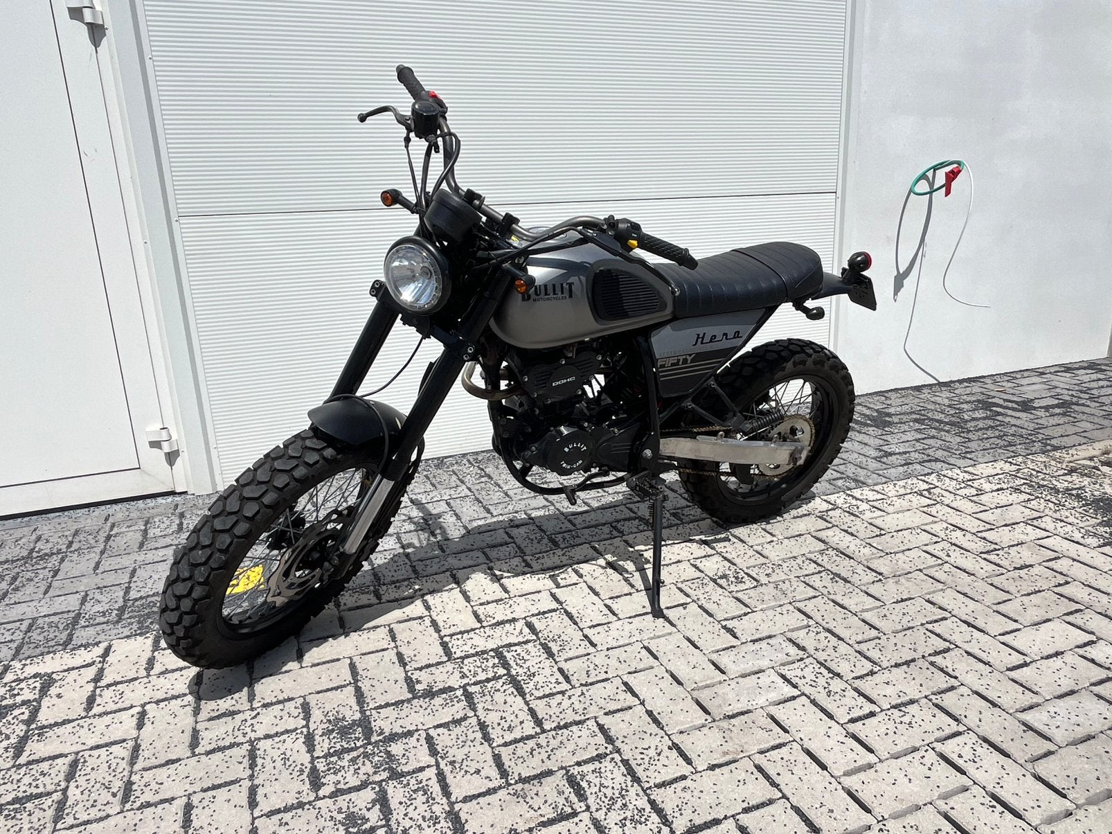 Bullit Hero 50cc argent, Autres marques, 5 vitesses, Enlèvement, Utilisé
