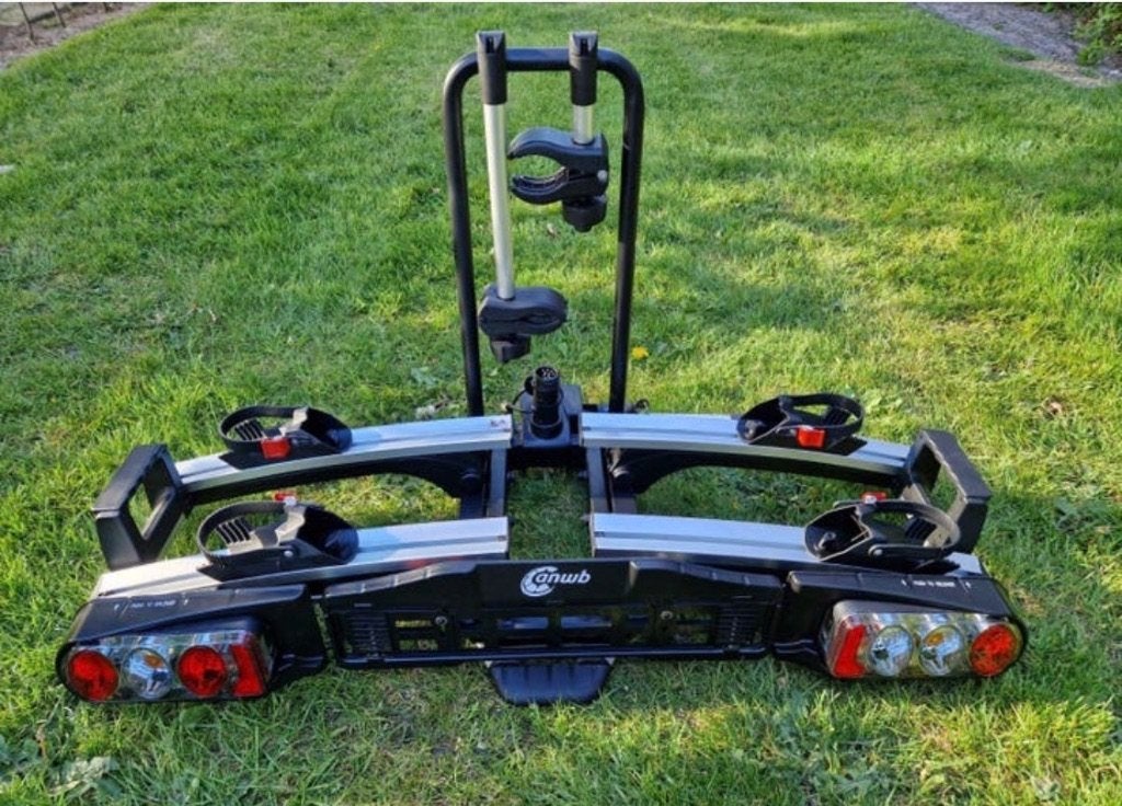 ANWB Touring Flex II (2) fietsendrager Kantel- / Opvouwbaar, Ophalen, Zo goed als nieuw, 2 fietsen, Trekhaakdrager