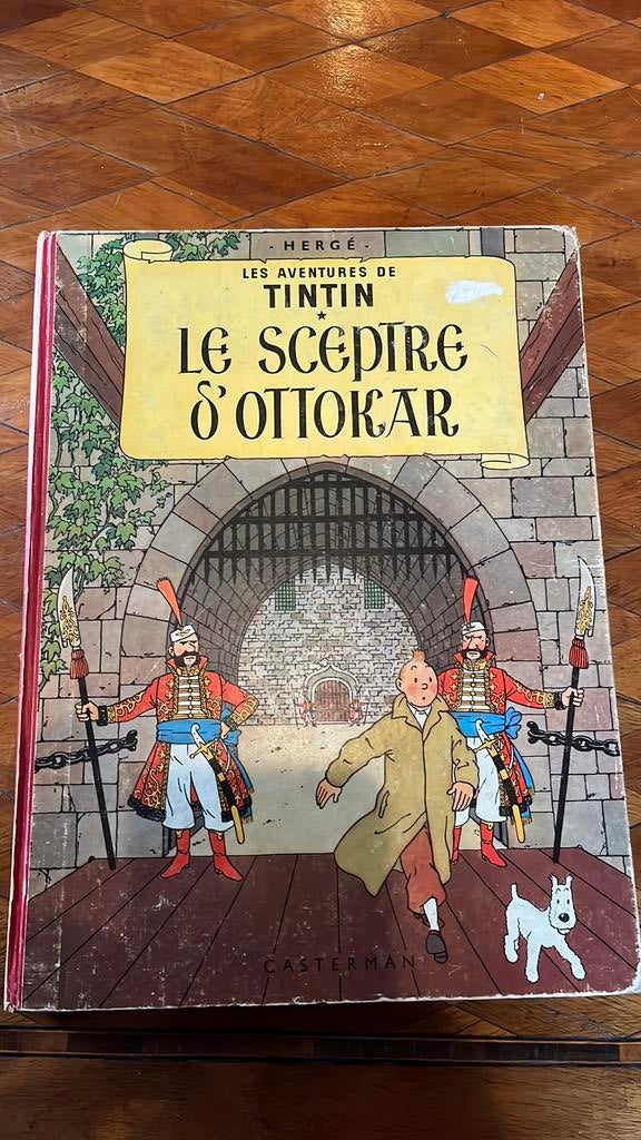 Tintin le sceptre d’ottokar B27bis, Boeken, Ophalen of Verzenden, Zo goed als nieuw
