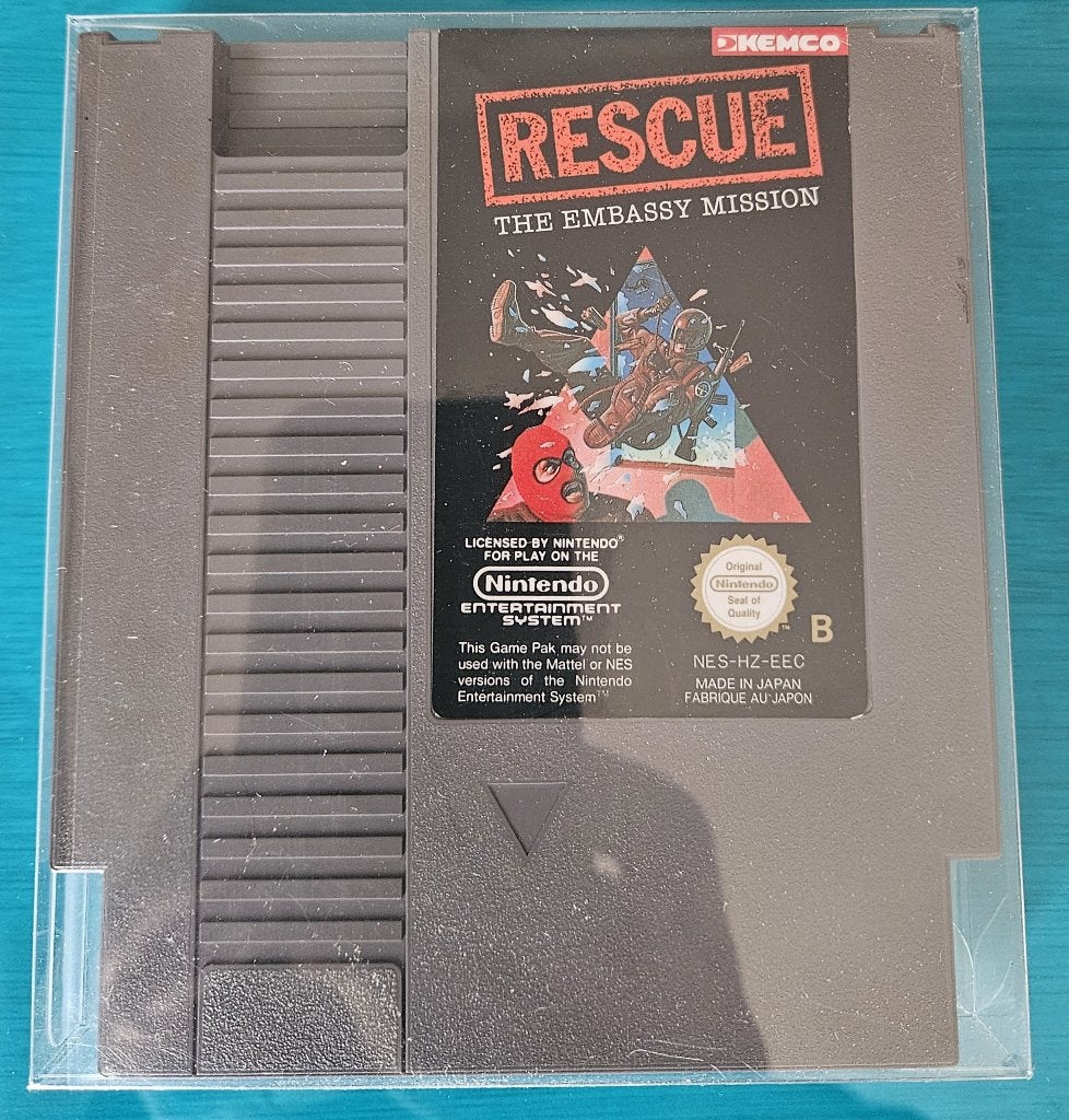 Rescue the Embassy Mission, Games en Spelcomputers, Games | Nintendo NES, Avontuur en Actie, 1 speler, Ophalen of Verzenden, Zo goed als nieuw