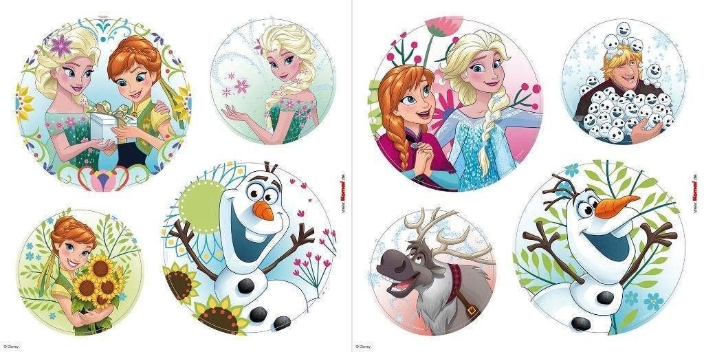 Disney Frozen Raamstickers - 8 Stuks - Lente, Enfants & Bébés, Chambre d'enfant | Aménagement & Décoration, Envoi, Neuf, Autres types