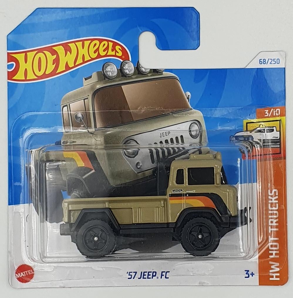 Hot Wheels - HW Hot Trucks - '57 Jeep FC - HTC30 - 1:64, 333 Continental Boulevard, El Segundo, CA 90245, United States, Service.mattel.com