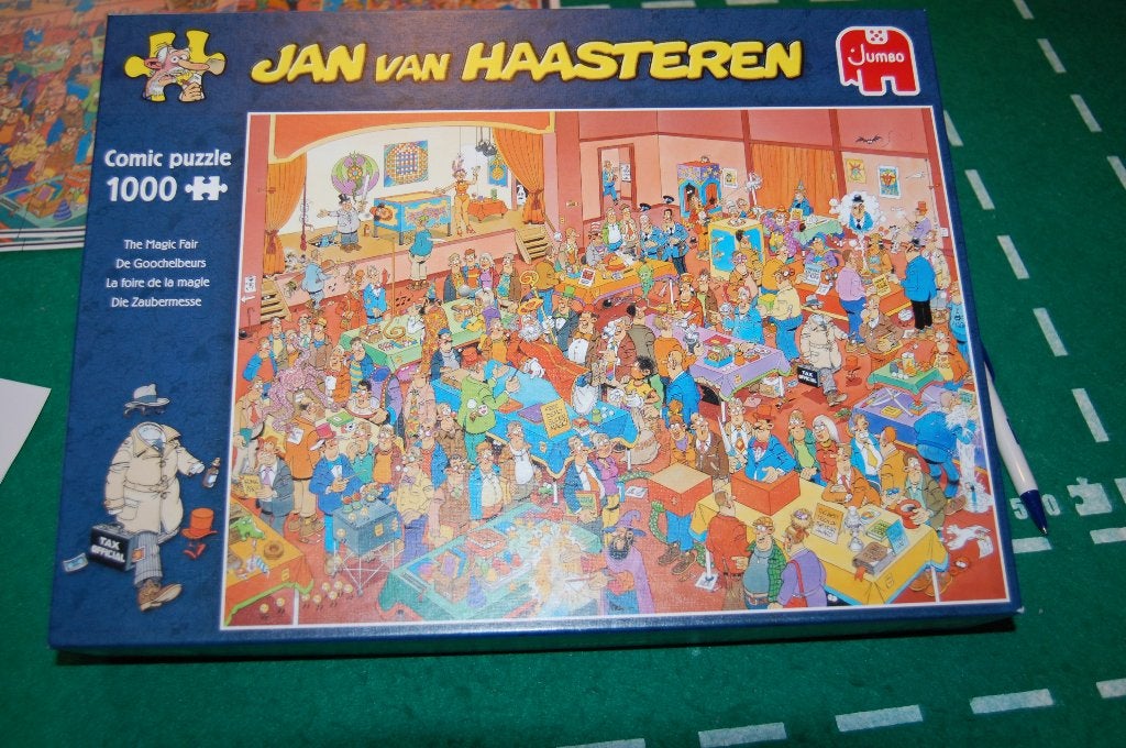 puzzel, Ophalen, 500 t/m 1500 stukjes, Zo goed als nieuw, Legpuzzel