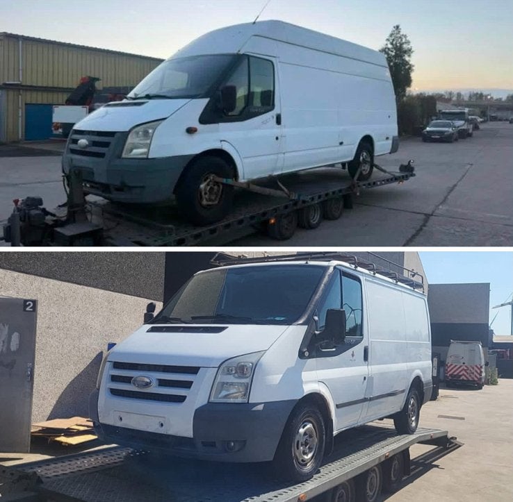 GEZCHOT Ford transit, Auto diversen, Aanhangers en Bagagewagens, Ophalen