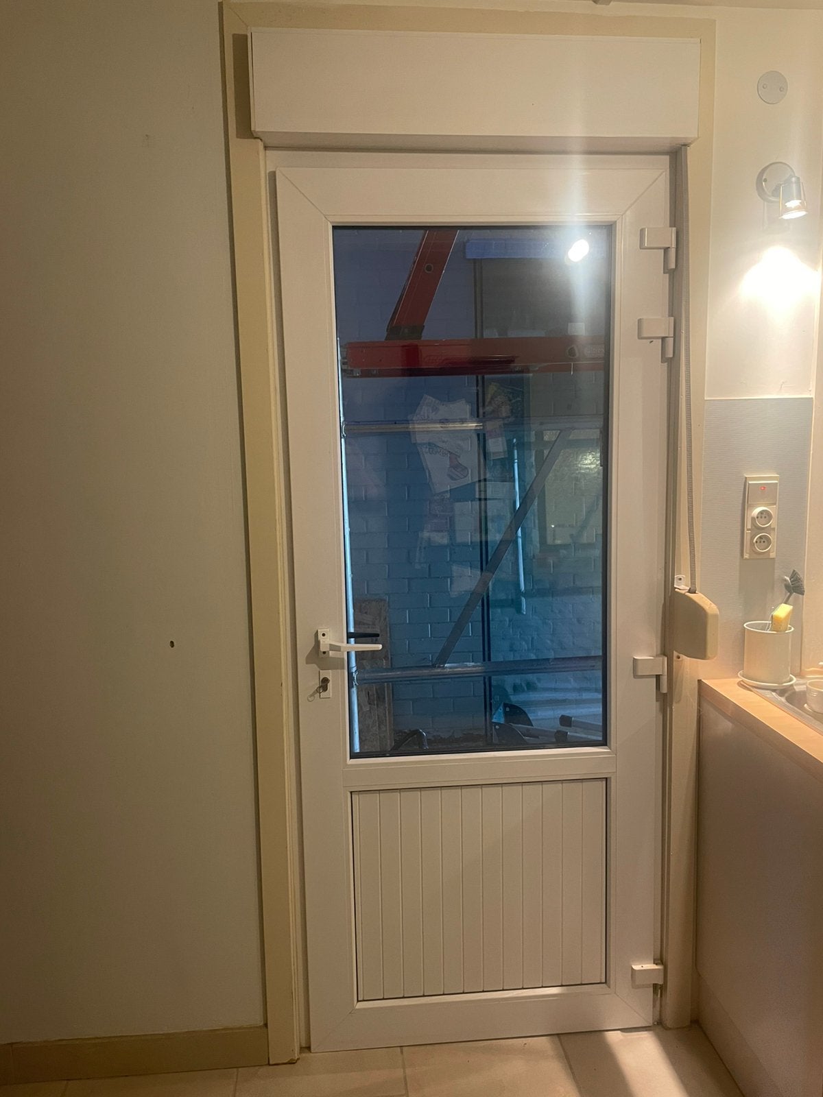 Porte extérieure avec volet, Enlèvement, Utilisé