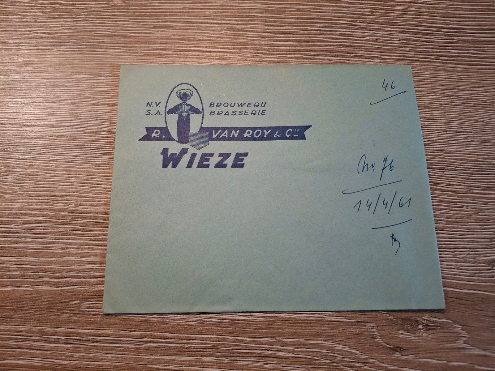 enveloppe van roy wieze, Boeken, Ophalen of Verzenden