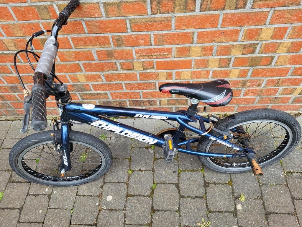 Bmx fiets, Ophalen, Gebruikt