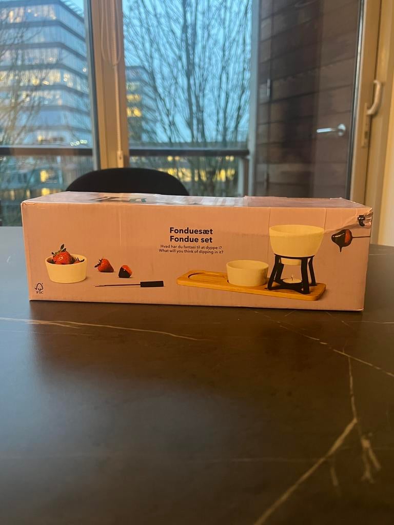Flying Tiger fondue set, Ophalen, Nieuw, Waxinelicht, Fondueset