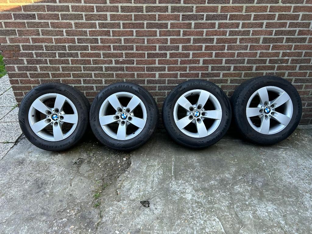 Set originele BMW e60 e61 velgen 7J x 16, Auto-onderdelen, Banden en Velgen, Ophalen, Banden en Velgen