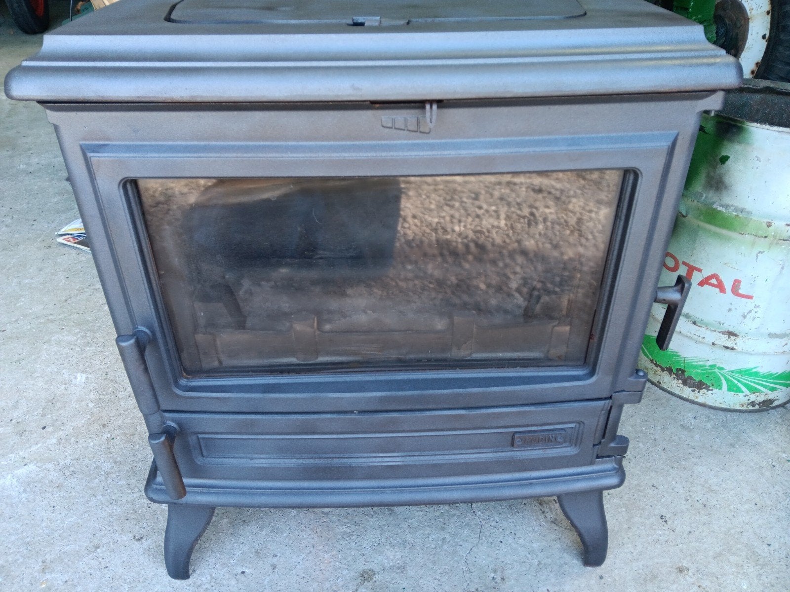 poêle à bois godin 10kw, Enlèvement, Bois, Poêle à bois