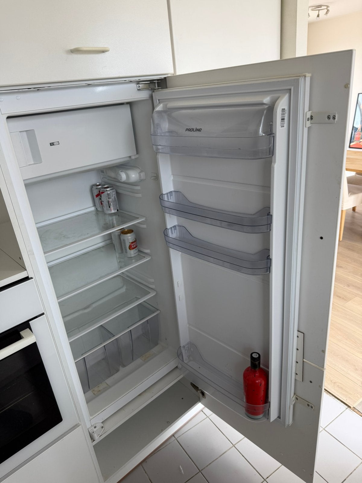 Koelkast met vriesvak, Elektronische apparatuur, Ophalen, Zo goed als nieuw, Met vriesvak