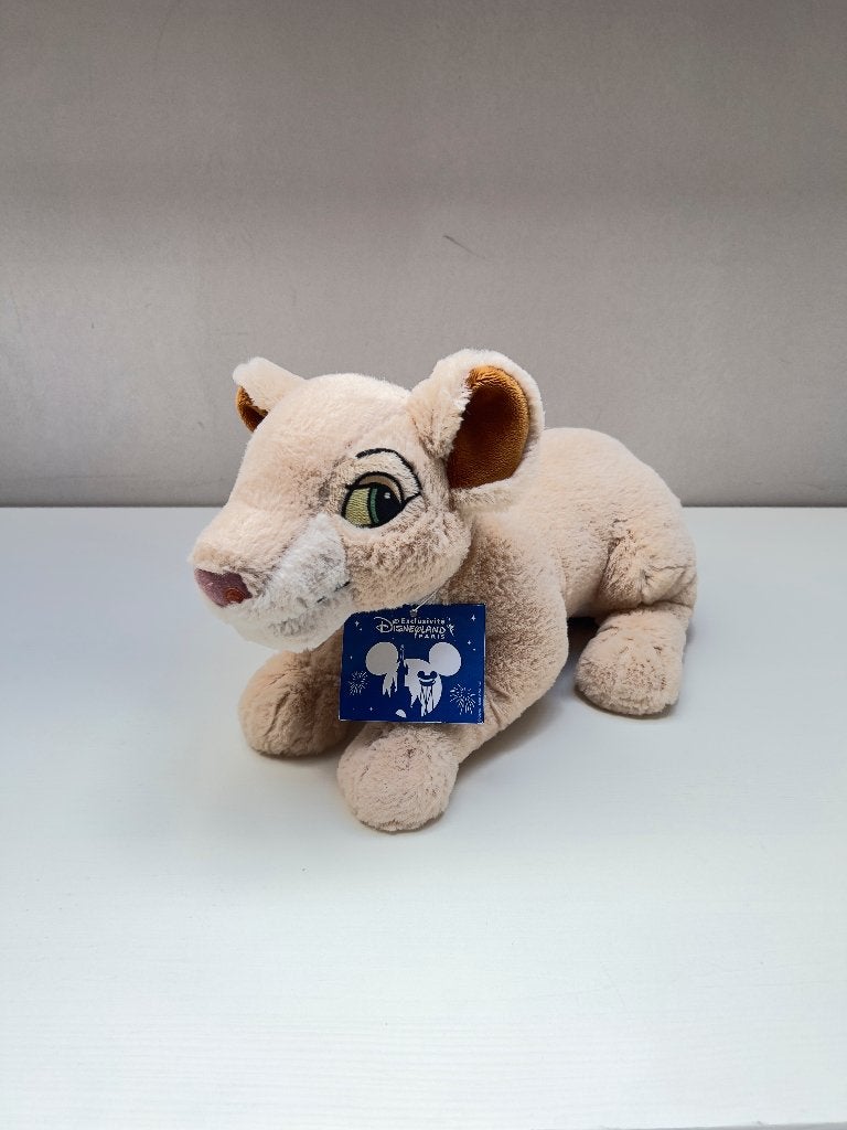 Peluche Nala Le Roi Lion Disneyland Paris Avec Étiquette, Disney, Avec étiquette, Moyen (20 à 80 cm), Utilisé