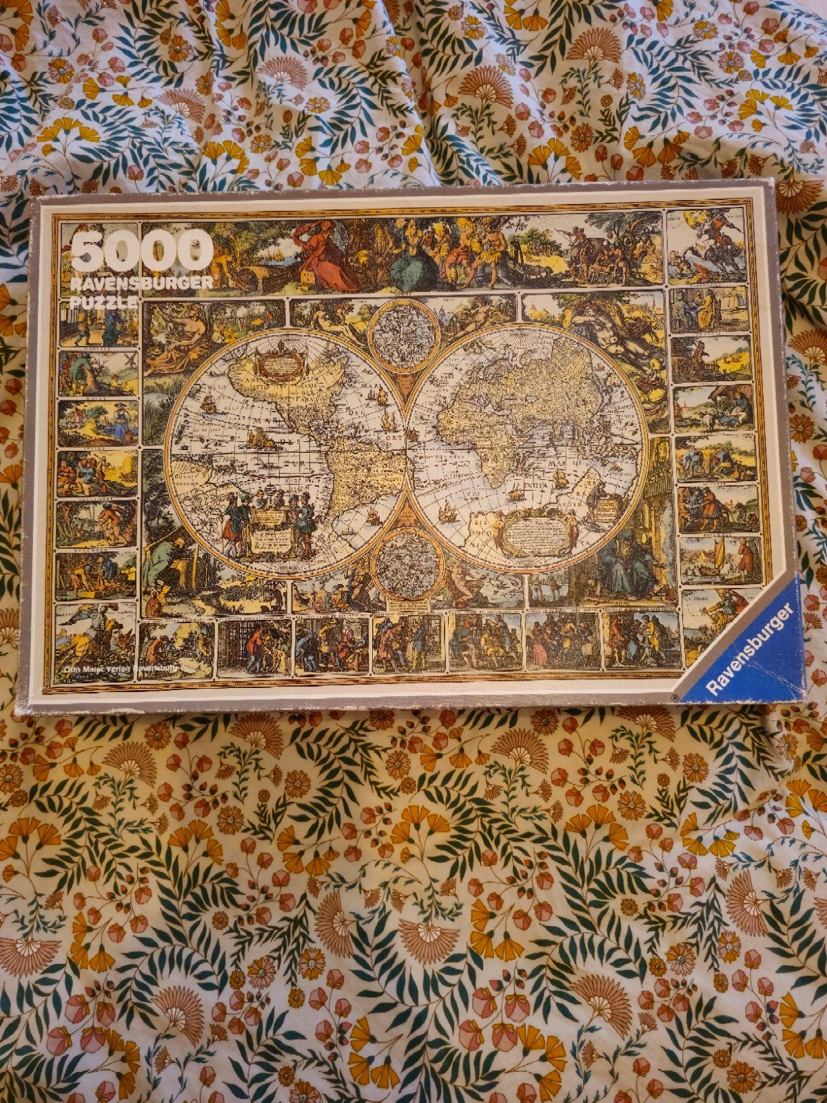 Ravensburger Historische Wereldkaart Puzzel – 5000 stukjes, Ophalen