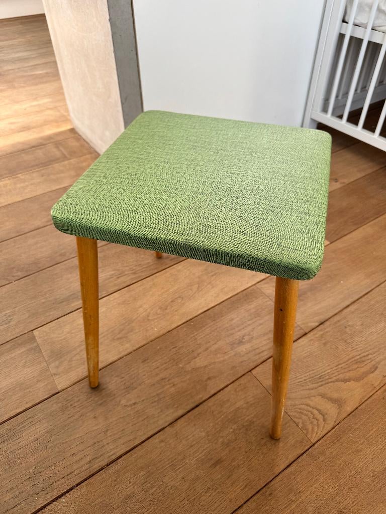 Tabouret vintage, Enlèvement, Utilisé, Bois