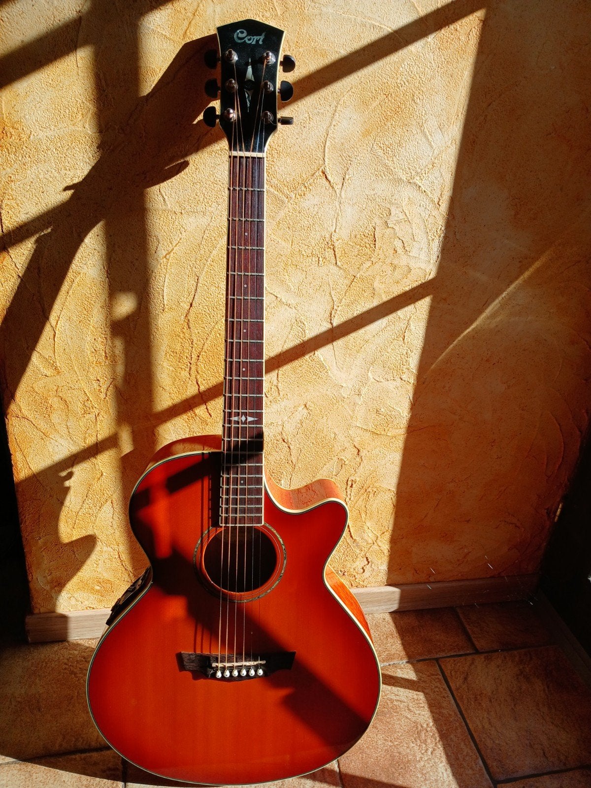 Guitare électro acoustique, Musique & Instruments, Enlèvement, Comme neuf