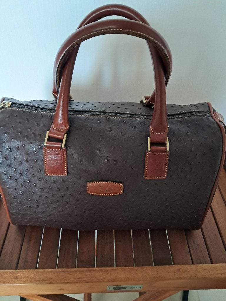 Handtas made Italië, Ophalen of Verzenden, Zo goed als nieuw, Bruin, Handtas