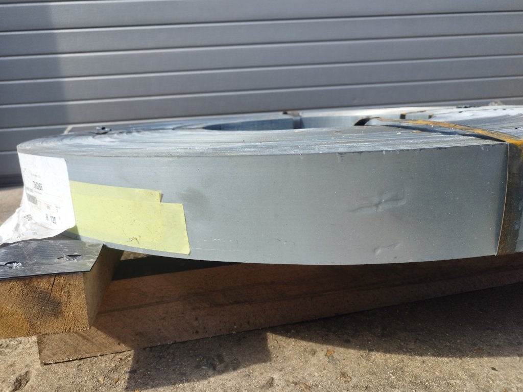 Bandes métalliques galvanisées de 99 et 127 mm de largeur, Bricolage & Construction, Métaux, Enlèvement ou Envoi, Fer, Geen idee