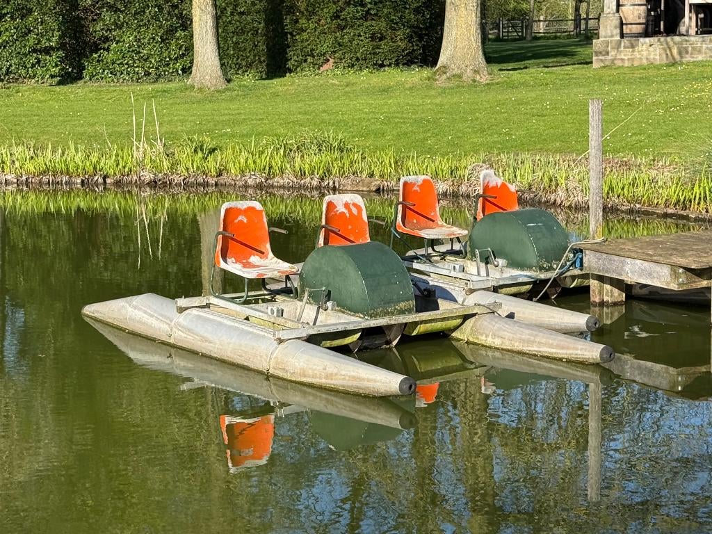 pedalo's dadipark, Ophalen, Gebruikt