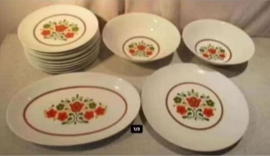 Prachtig Retro Servies - Bavaria Metterling - 27 delen, Antiek en Kunst, Ophalen of Verzenden