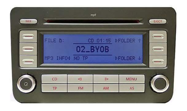 Volkswagen radio RCD300, Auto diversen, Autoradio's, Ophalen, Zo goed als nieuw