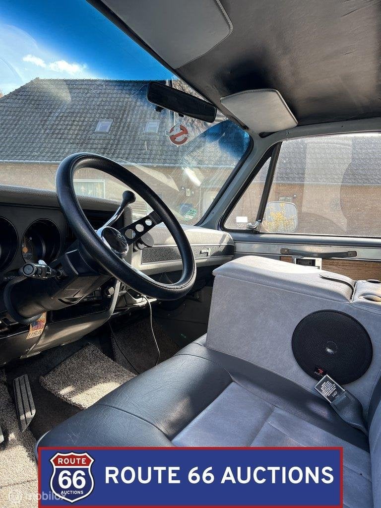 Chevrolet Suburban | 1988 | Route 66 Auctions, Auto's, Chevrolet, Zwart, Bedrijf, Handgeschakeld
