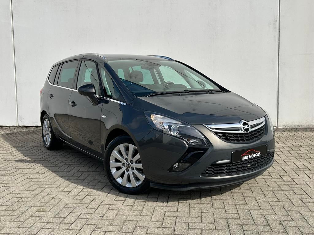 OPEL ZAFIRA TOURER 1.4 Turbo 2015 EURO 6b (MET GARANTIE), Auto's, Euro 6, Bedrijf, 5 zetels, Break