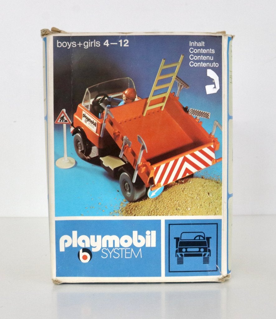 Vintage Playmobil 3203 Construction Truck Klicky 1974, Enlèvement ou Envoi, Utilisé