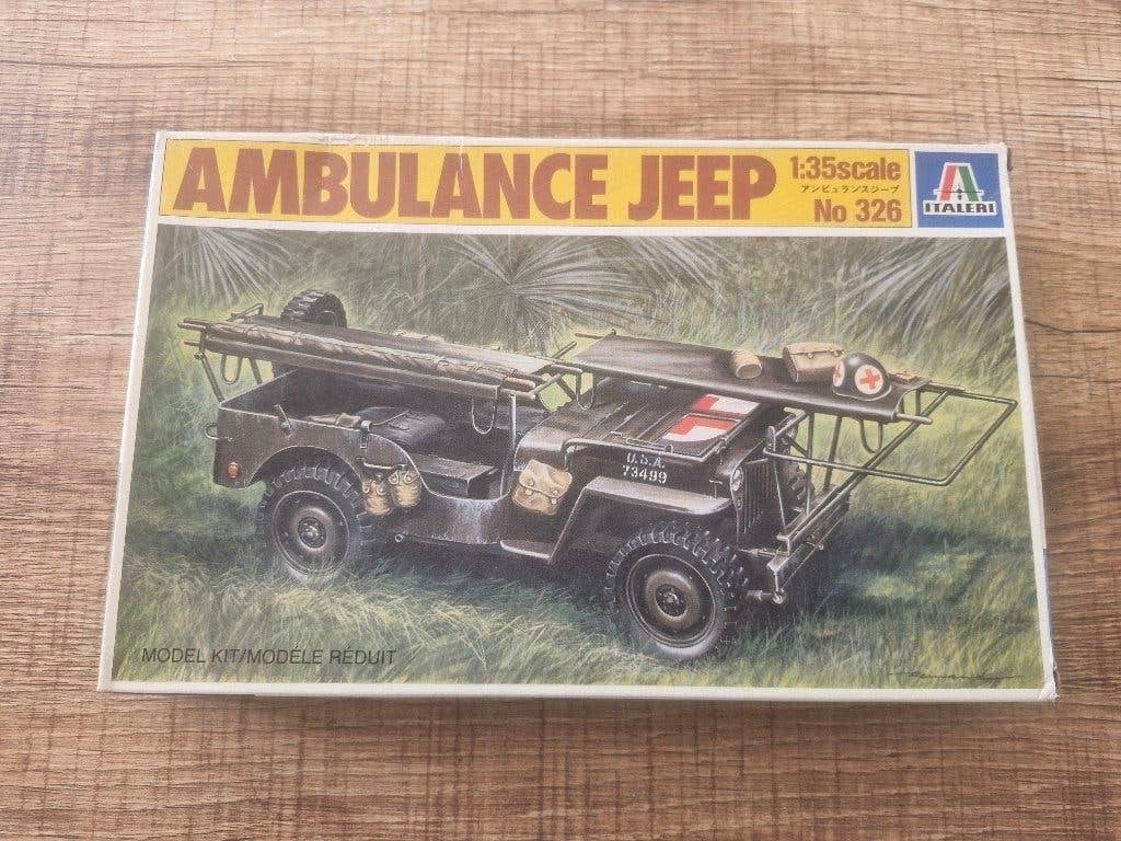 Italeri 1/35 Ambulance Jeep, Italeri, 1:32 tot 1:50, Nieuw, Ophalen of Verzenden